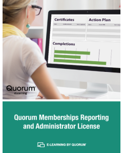 Quorum Membership Reporting and Administrator License